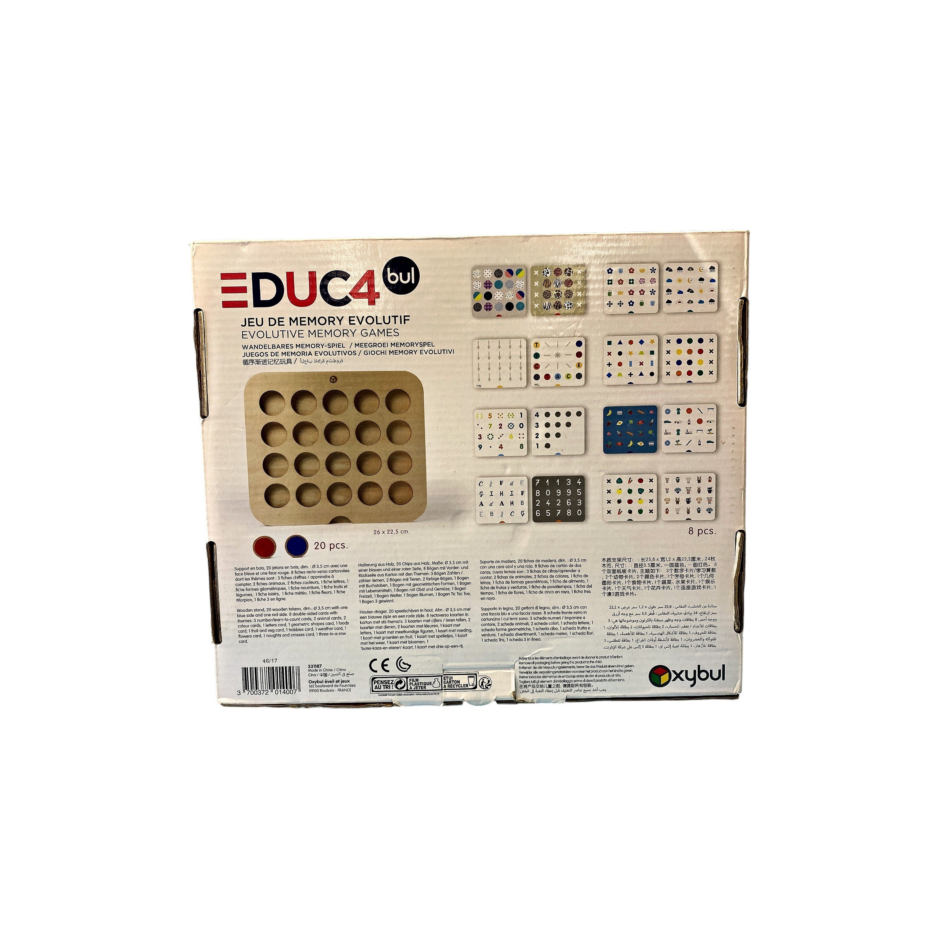 Educ4bul - Jeu de mémoire