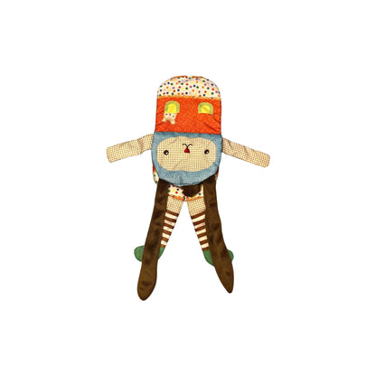 Livre tissu - Lapin - Visages