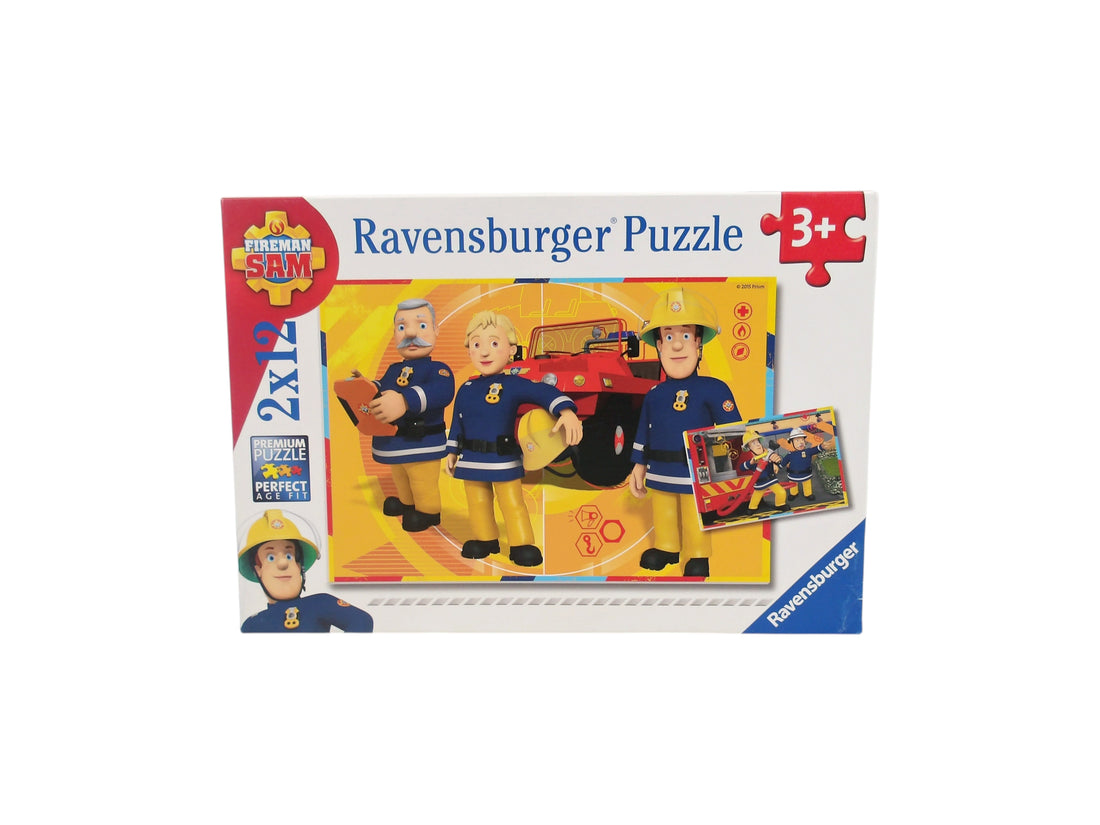 Puzzle - Sam le pompier - 2x12 pièces- Édition 2015