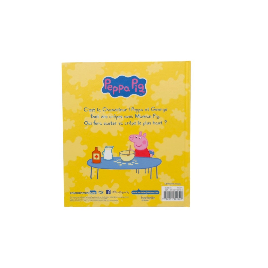 Peppa fait des crêpes