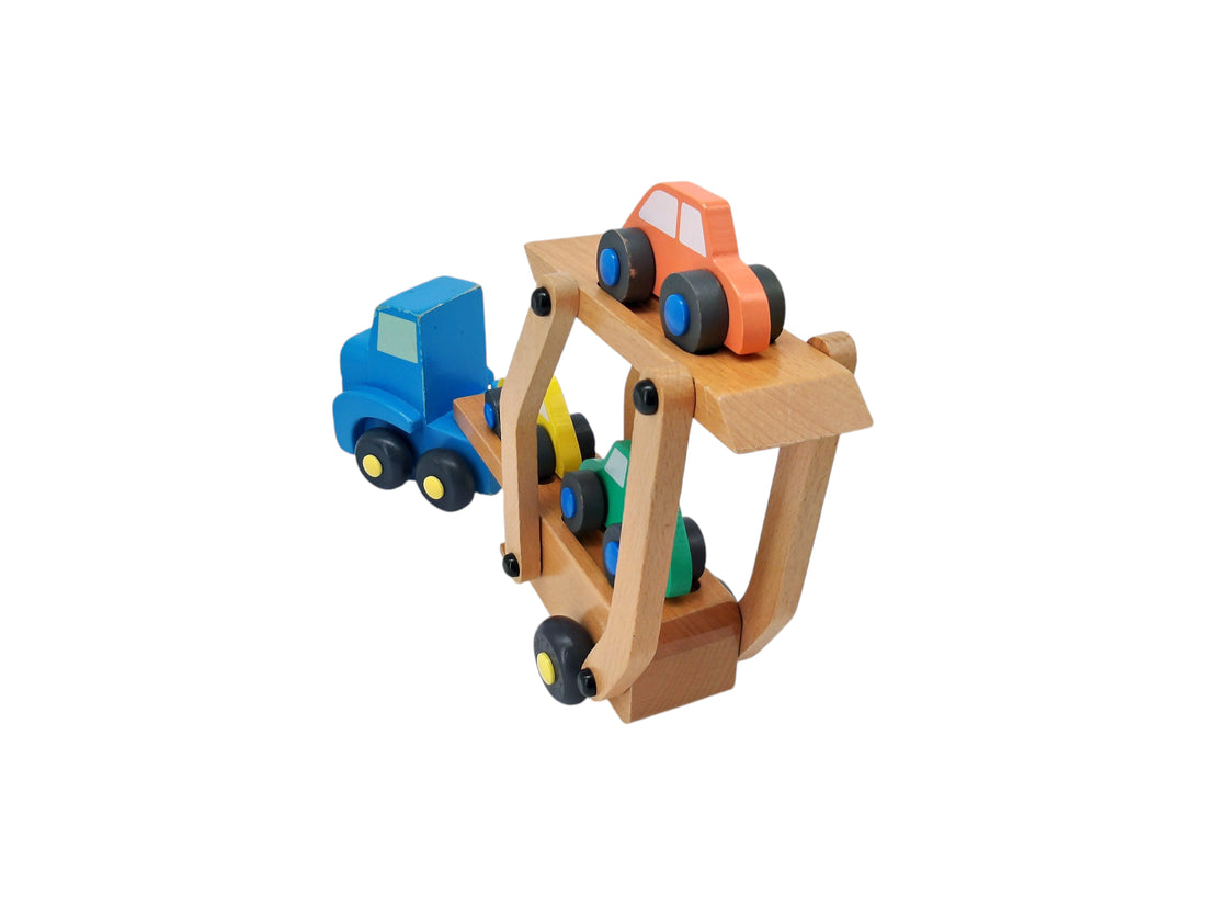 Camion dépanneuse en bois