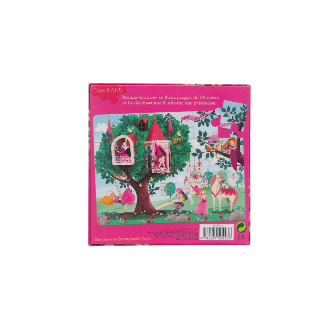 Puzzle - Les princesses - 24 pièces- Édition 2020