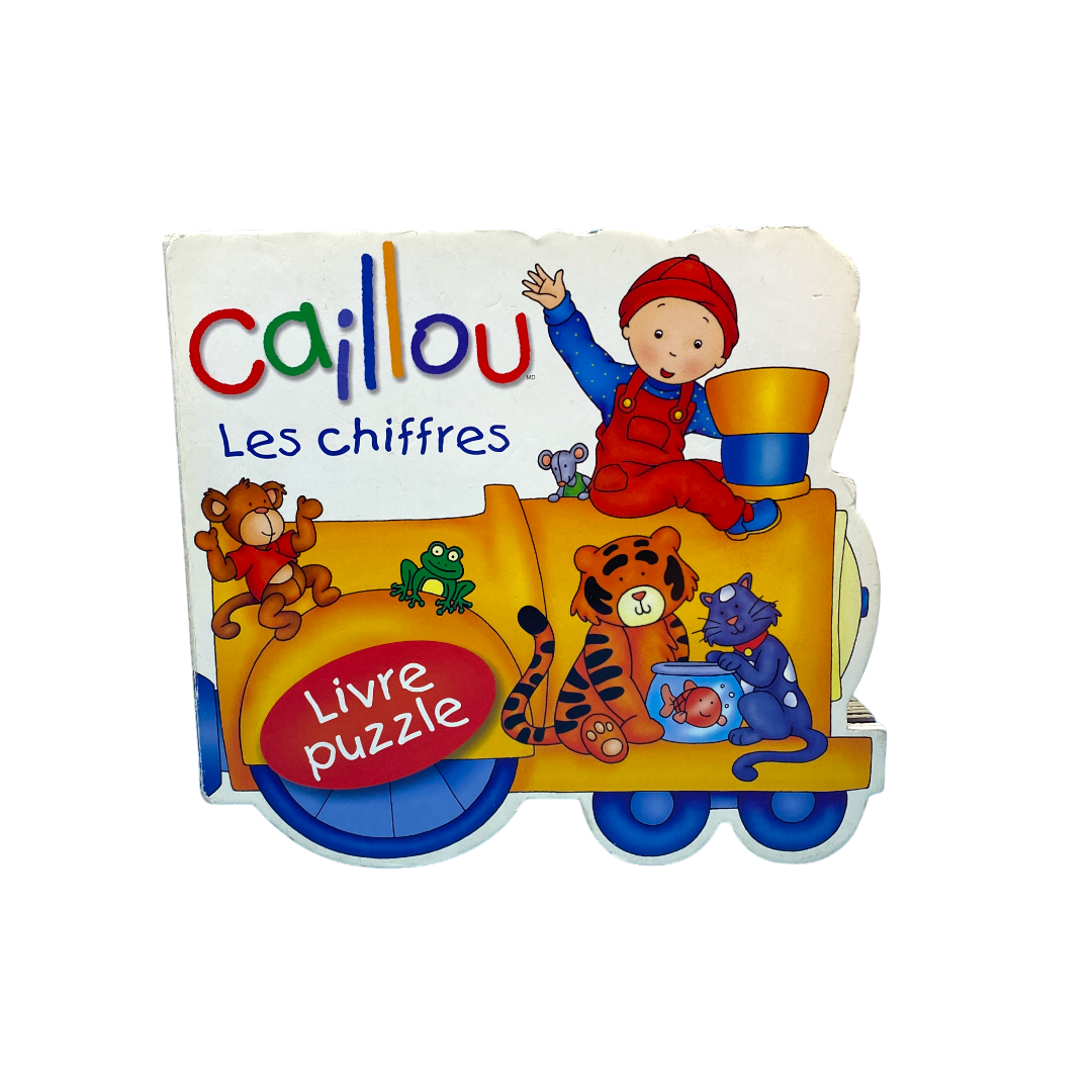 Caillou - Les chiffres - Livre puzzle