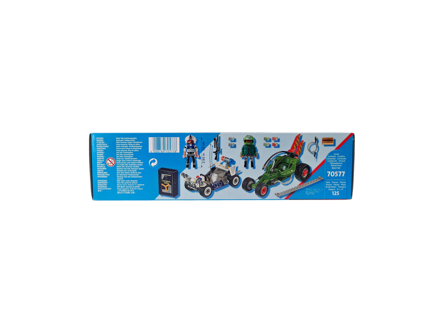 City Action -  Police karts de police et bandit - Set  70577 