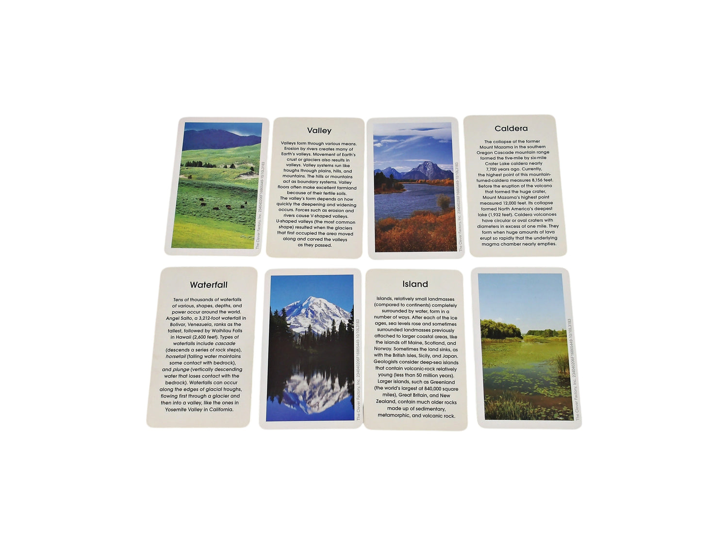 Flash Cards - Landscapes