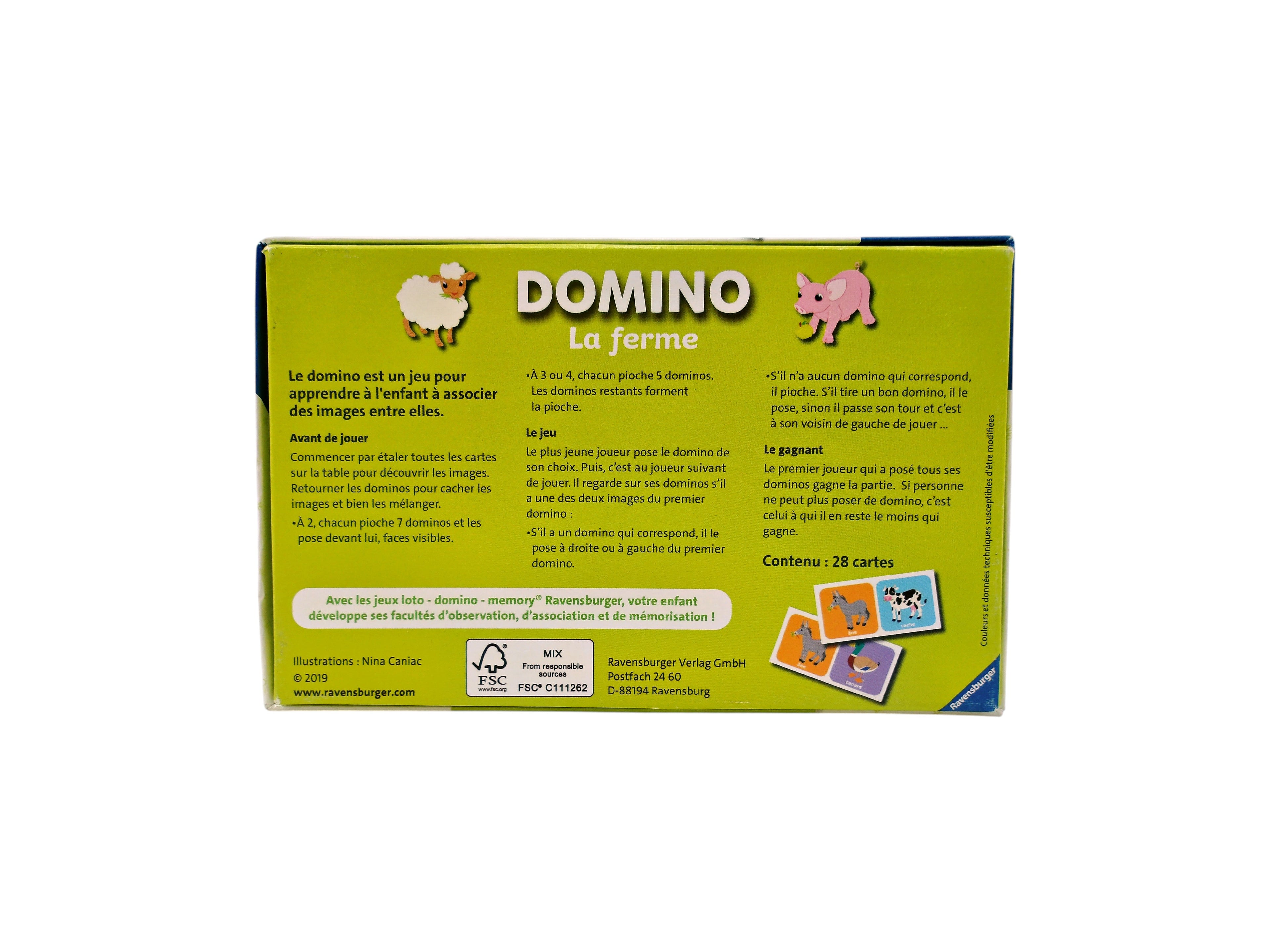 Domino - La ferme- Édition 2019