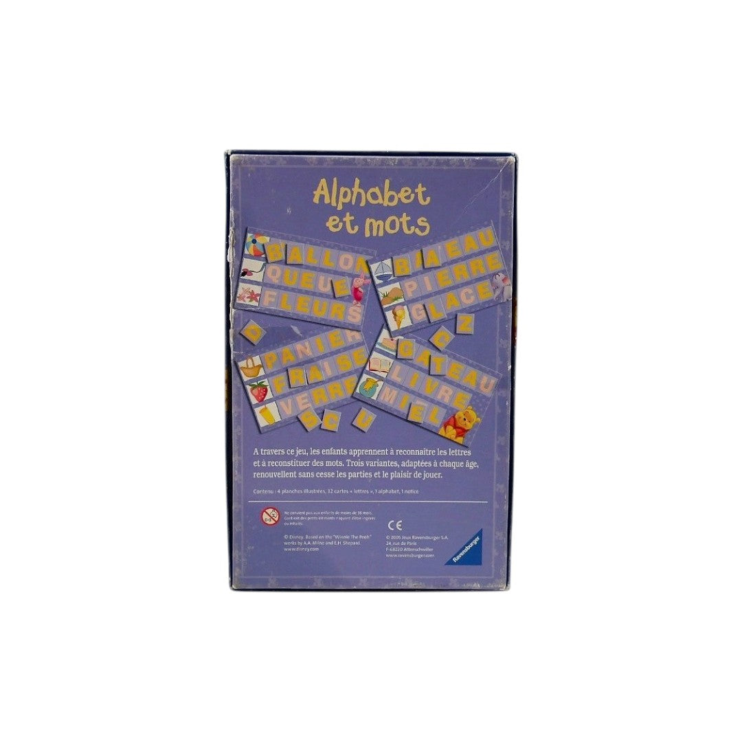 Alphabet et mots - Winnie l&