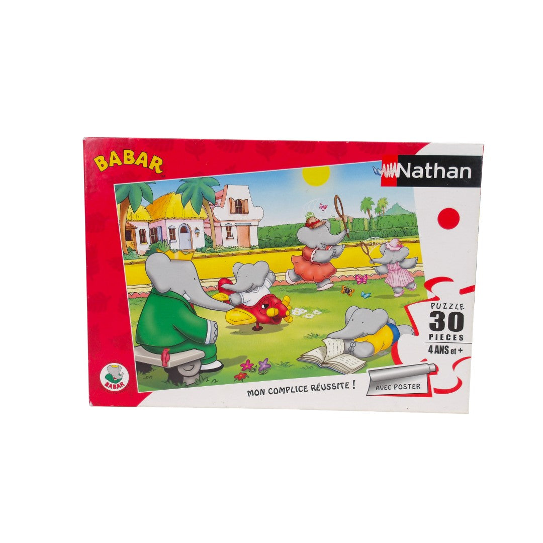 Puzzle - Babar - 30 pièces- Édition 2016