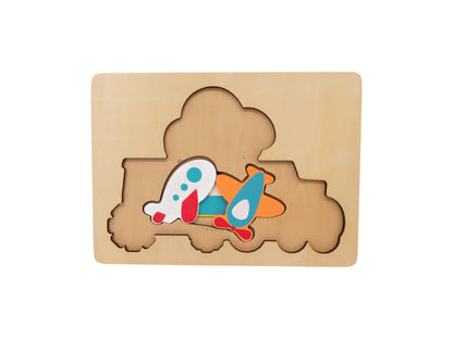 Puzzle à étages - Voitures
