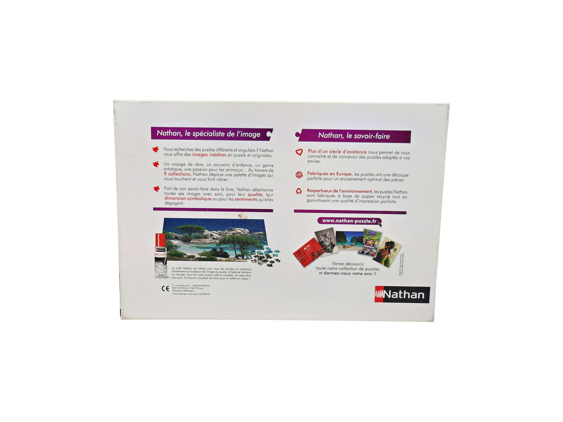 Puzzle - 500 pièces-Chevaux sauvages