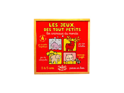 Les jeux des tout petits - Les animaux du Monde