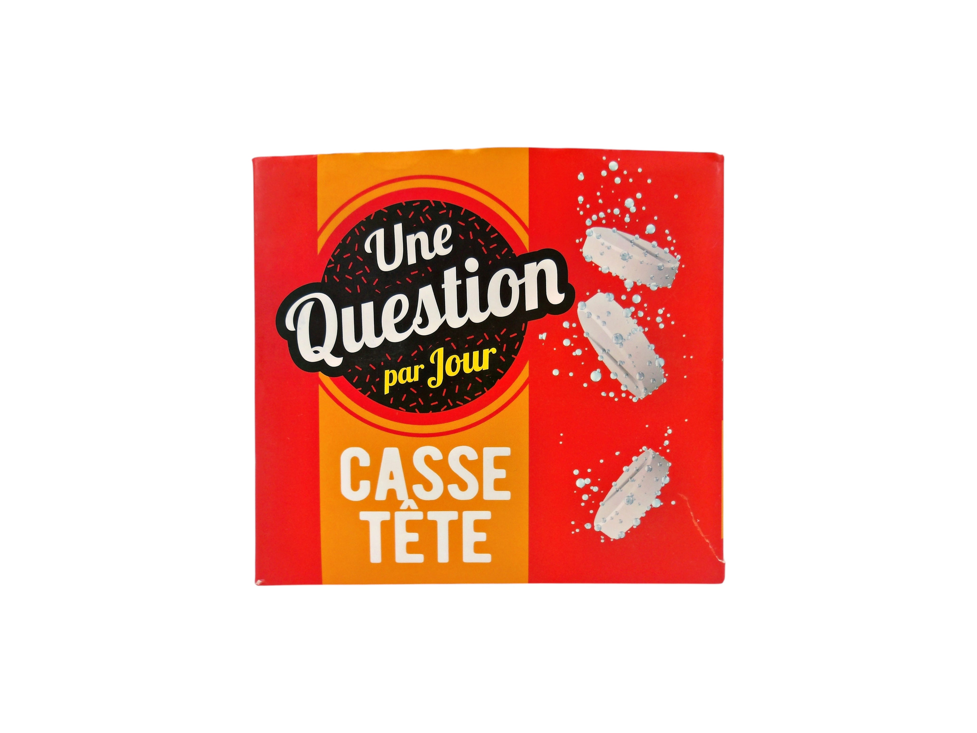 Casse tête, une question par jour- Édition 2019