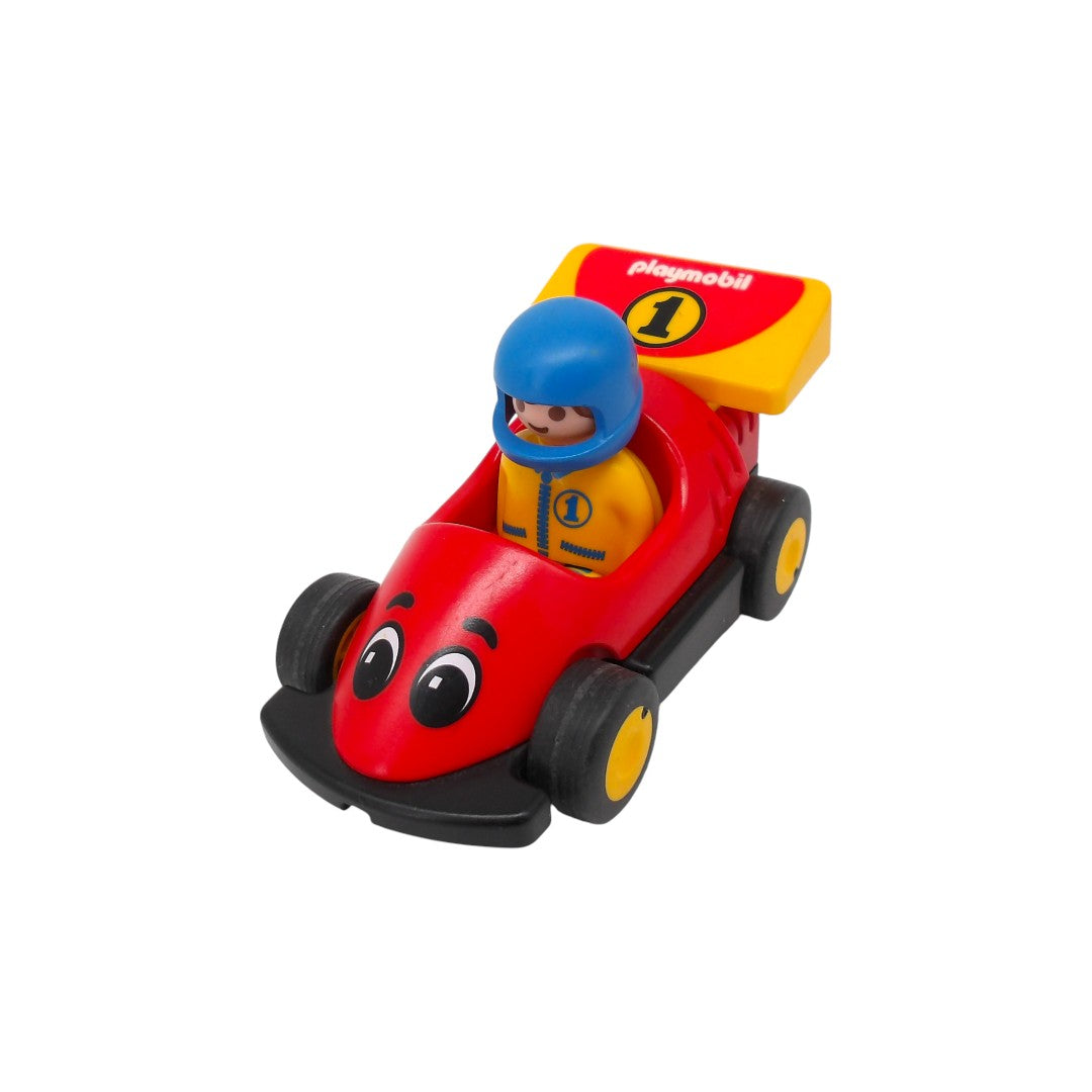 Playmobil 1.2.3 - Voiture de course et pilote
