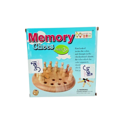 Jeu de mémoire - Memory en bois