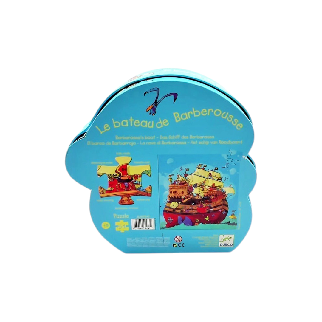Puzzle - Le bateau de Barberousse - 54 pièces