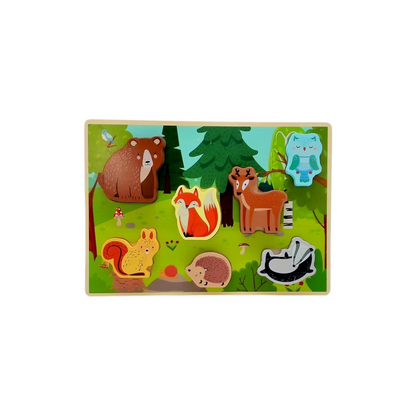 Puzzle - Forêt - 7 pièces