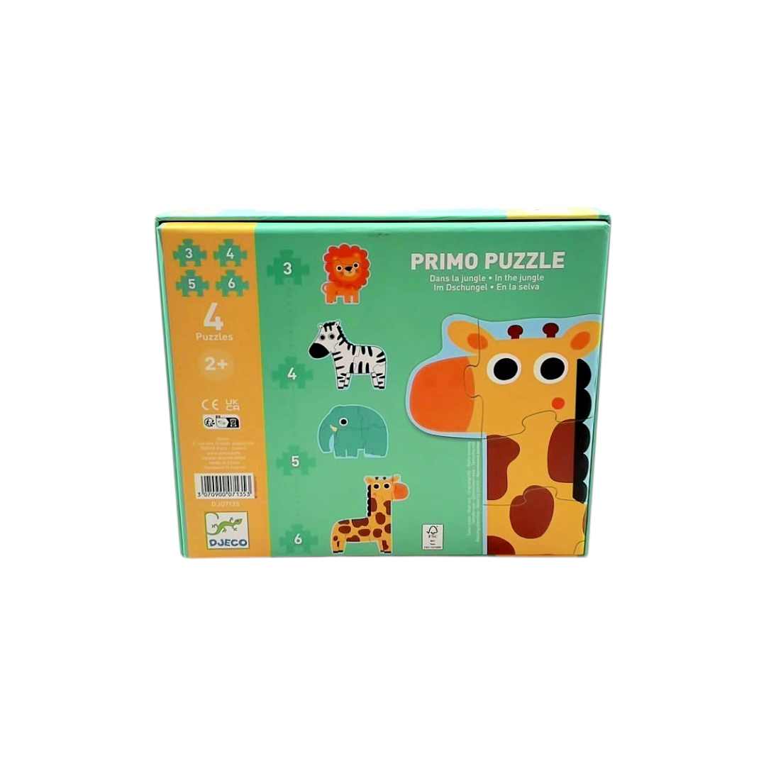 Puzzle primo - Dans la jungle - x4