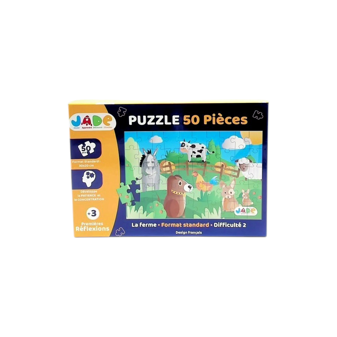 Puzzle - La ferme  - 50 pièces