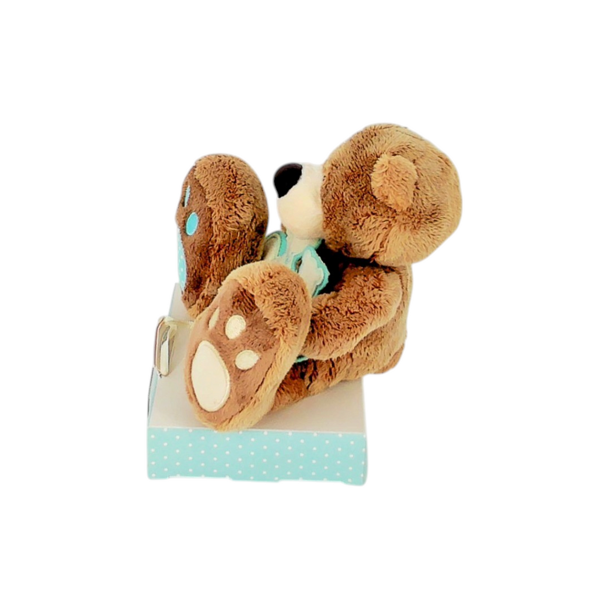 Teddy peluche - Special Friends - Bleu à pois