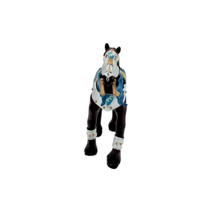 Figurine - Cheval de médiéval