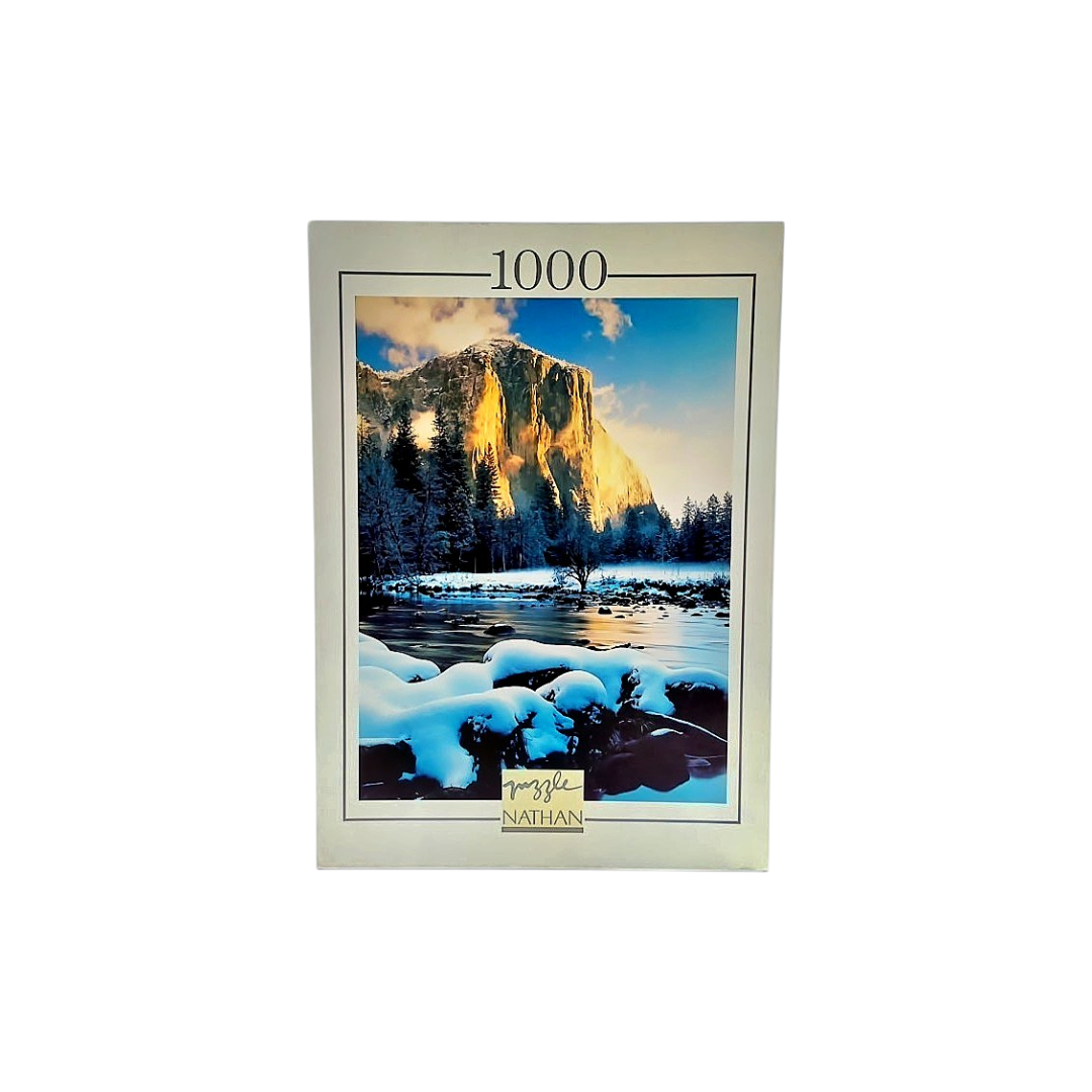 Puzzle - El Capitan, Yosemite en hiver - 1000 pièces