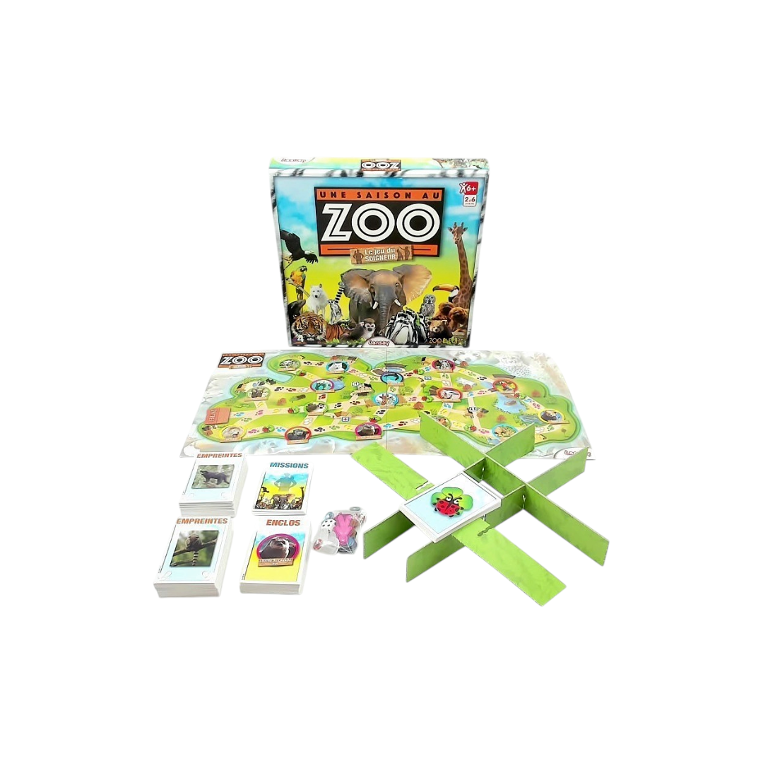 Une Saison au Zoo - Le jeu du Soigneur
