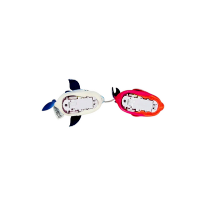 Zhu Zhu Aquarium - Martin le requin et Wanda le poisson tropical - x2
