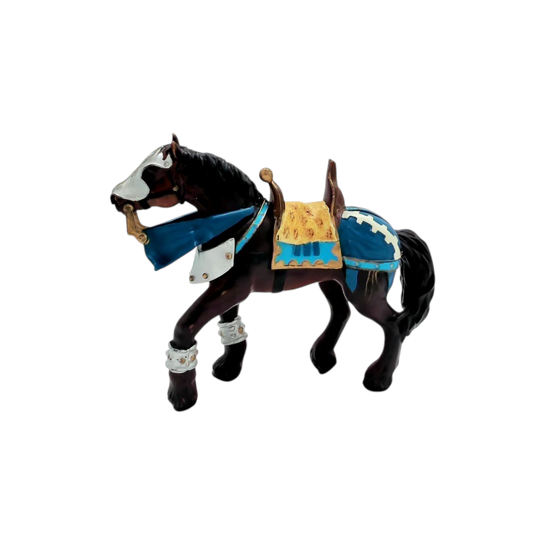 Figurine - Cheval de médiéval