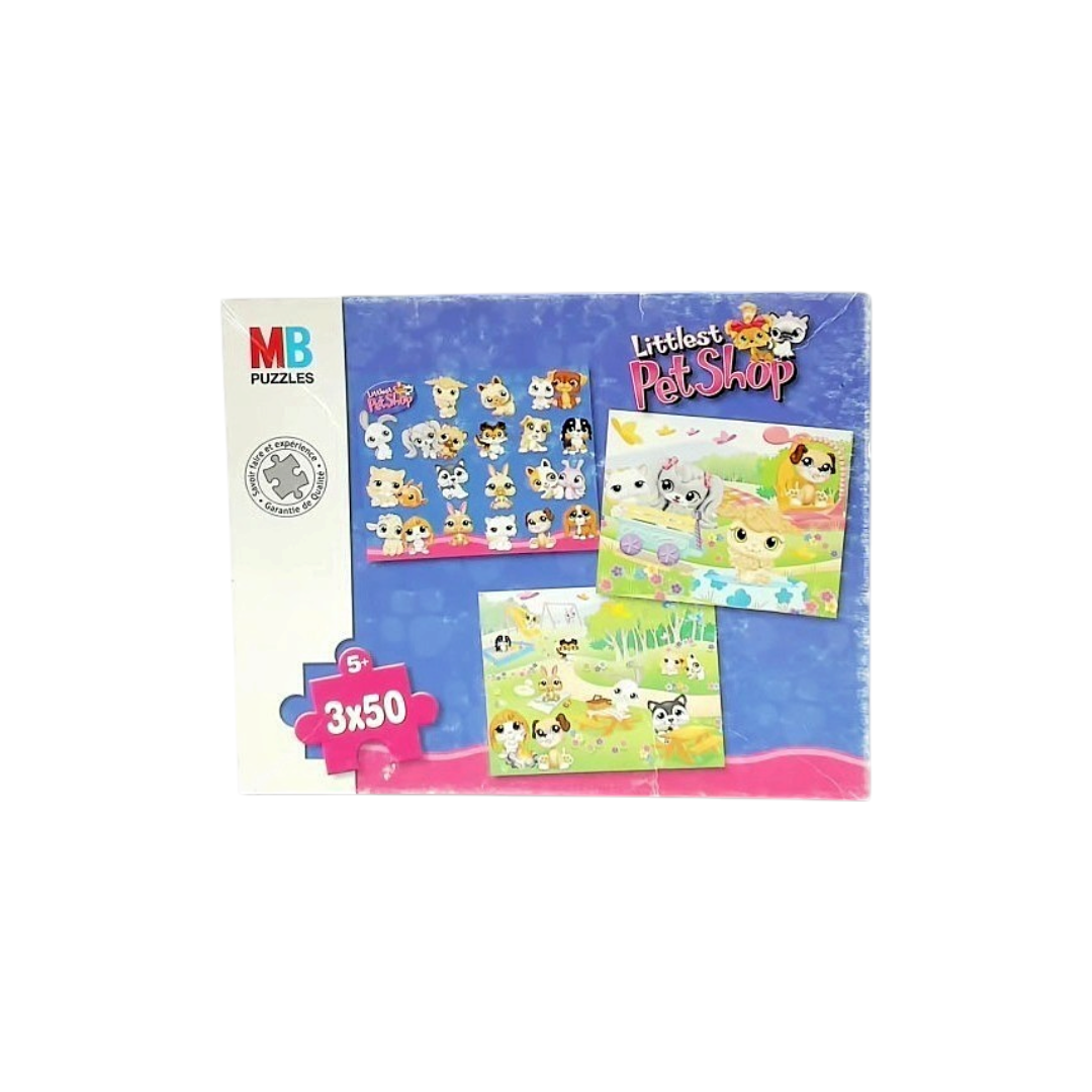 Puzzle - Littlest Pet Shop - 3x50 pièces