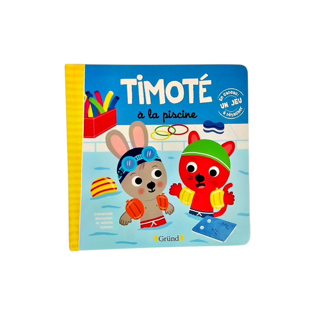 Timoté à la piscine