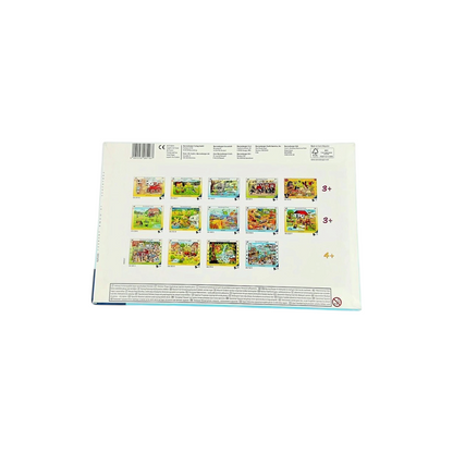 Puzzle cadre - Une journée au zoo - 15 pièces