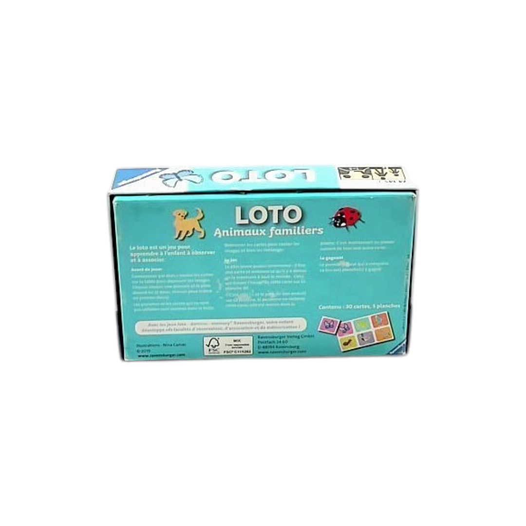 Loto - Animaux familiers