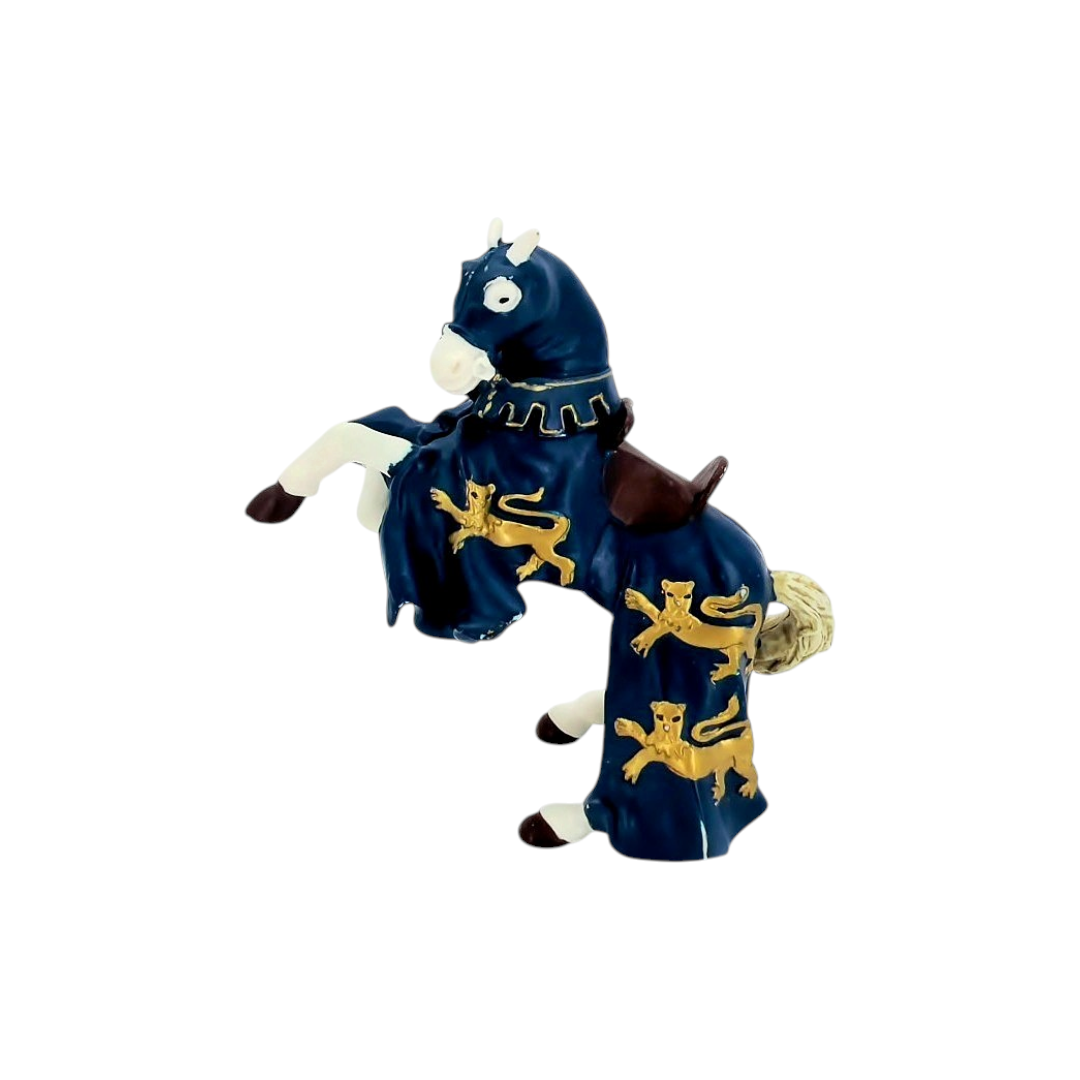 Figurine - Cheval bleu du Roi Richard