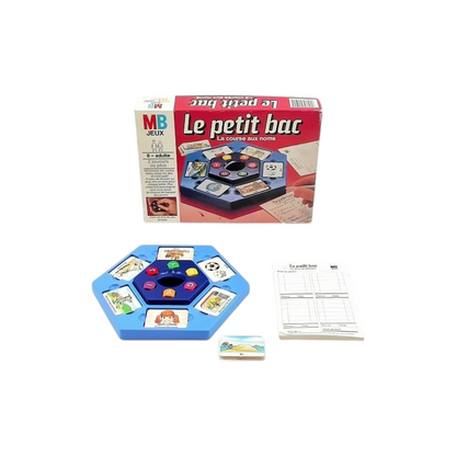 Le petit bac - La course aux noms