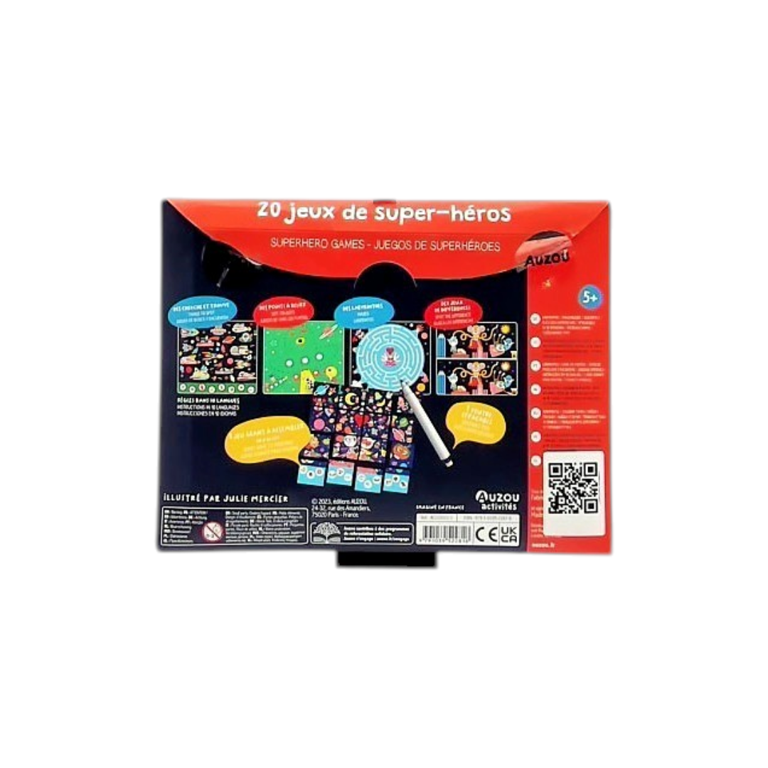 Ma pochette de jeux - 20 Jeux de super-héros