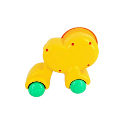 Lion à roulettes - Push and go
