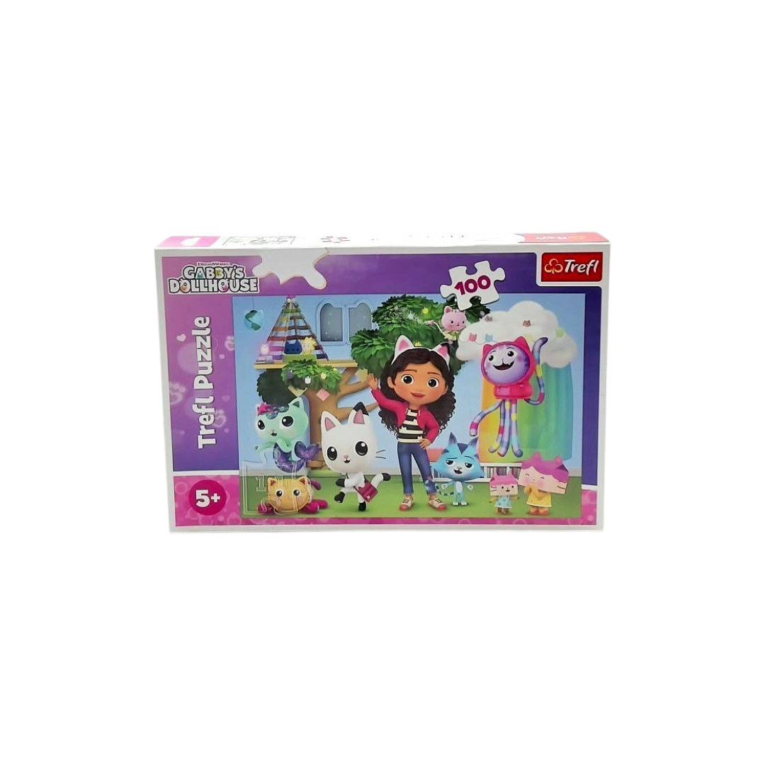 Puzzle 100 pièces Gabby et la Maison Magique