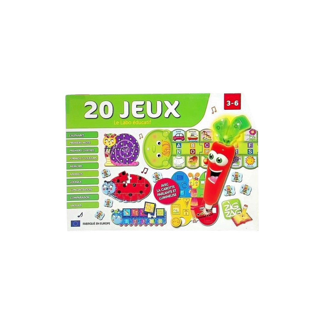 20 Jeux - Le labo éducatif