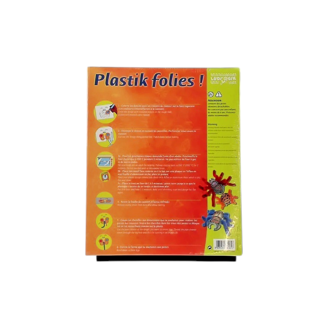 Plastik Folies ! - Coffret Créatif Plastique Fou
