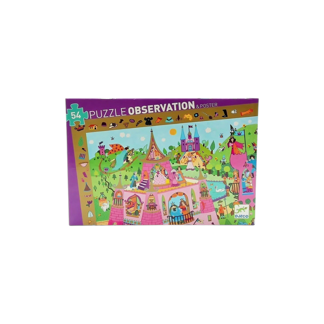 Puzzle observation - Princesses - 54 pièces