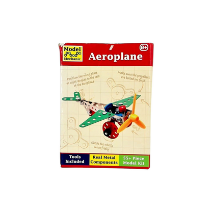 Kit de construction avion en métal - Model mechanic