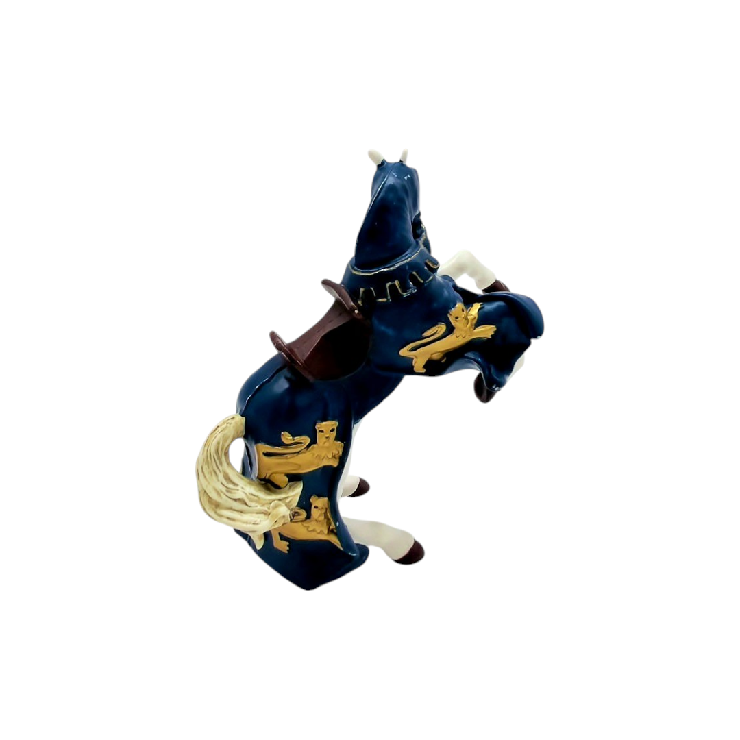 Figurine - Cheval bleu du Roi Richard
