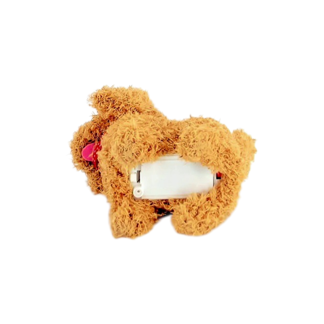Chien en peluche interactif
