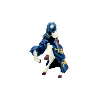 Figurine - Cheval bleu du Roi Richard