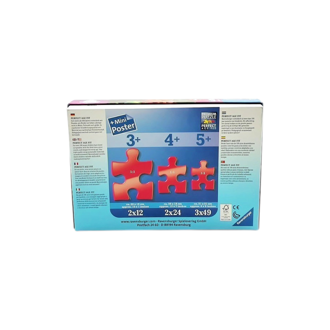 Puzzle - Raiponce - 2x24 pièces