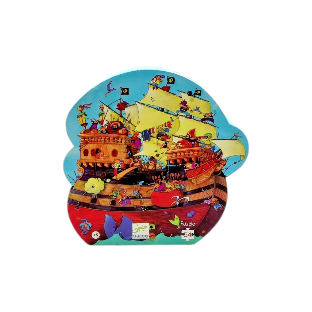 Puzzle - Le bateau de Barberousse - 54 pièces