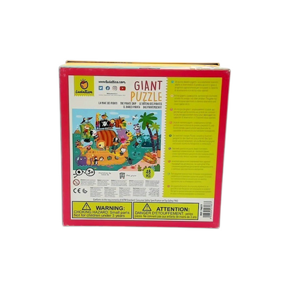 Giant puzzle - Le bateau des pirates - 48 pièces