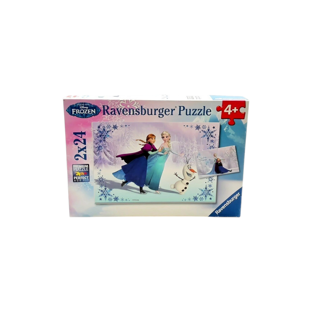 Puzzle - Disney Reines des Neiges - 2 x 24 pièces