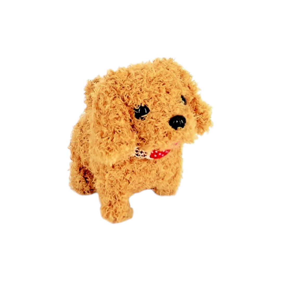 Chien en peluche interactif