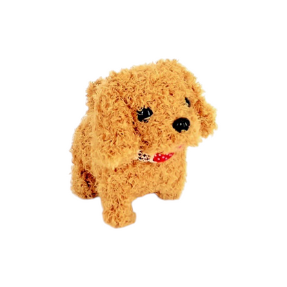 Chien en peluche interactif